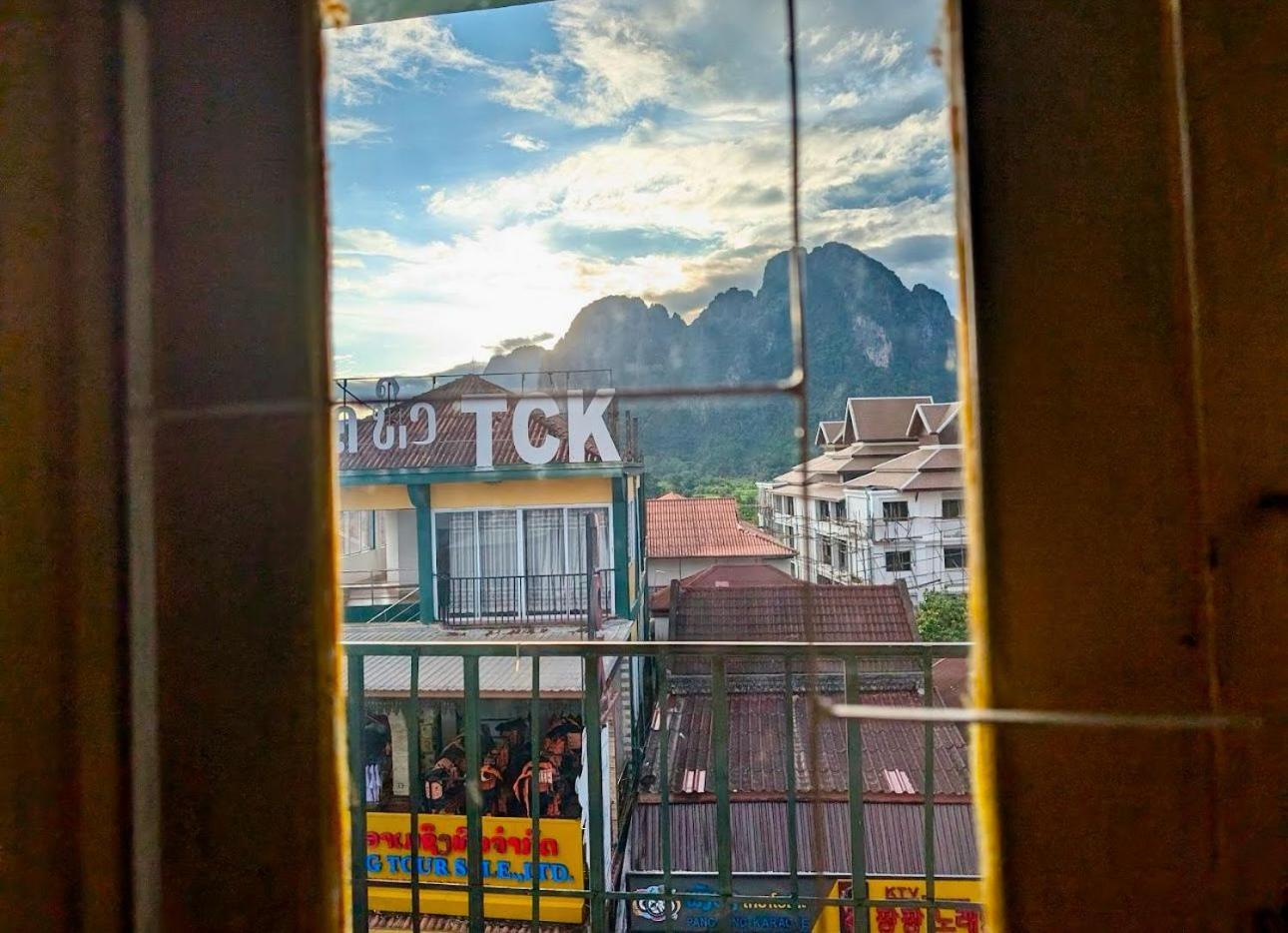 Vang Vieng Ruby Backpackers Hostel المظهر الخارجي الصورة