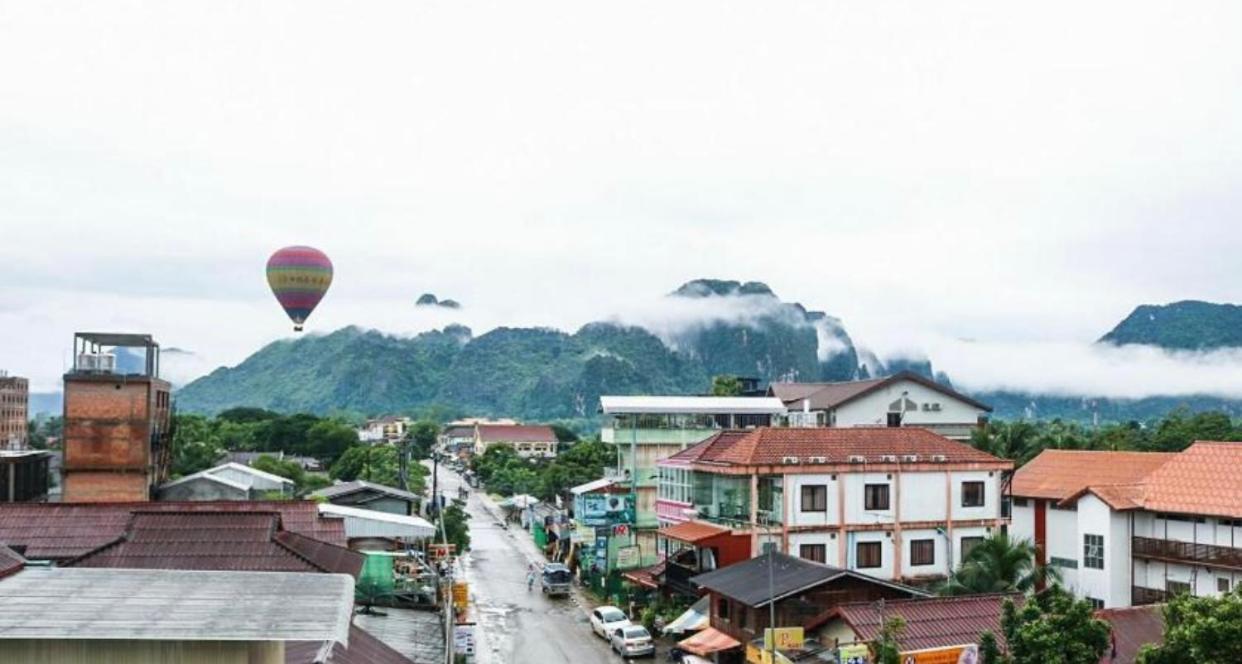 Vang Vieng Ruby Backpackers Hostel المظهر الخارجي الصورة