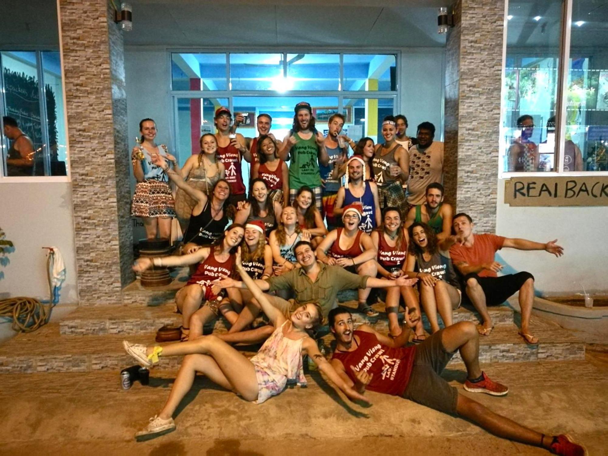 Vang Vieng Ruby Backpackers Hostel المظهر الخارجي الصورة